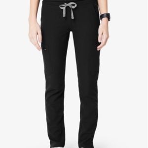 women's Black Yola - Skinny Scrub Pants - S / Blac